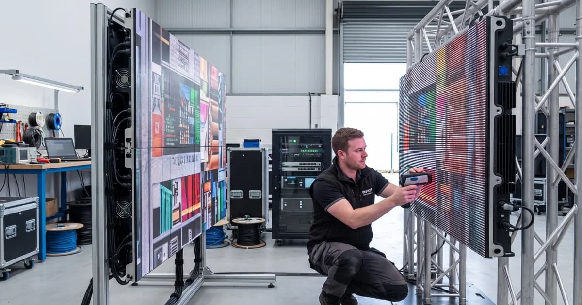 1 m² LED Ekran Kaç Watt Elektrik Harcar?