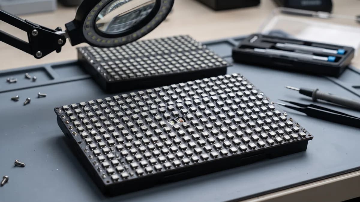 LED Ekranda Ölü Piksel: Tamir mi, Modül Değişimi mi?