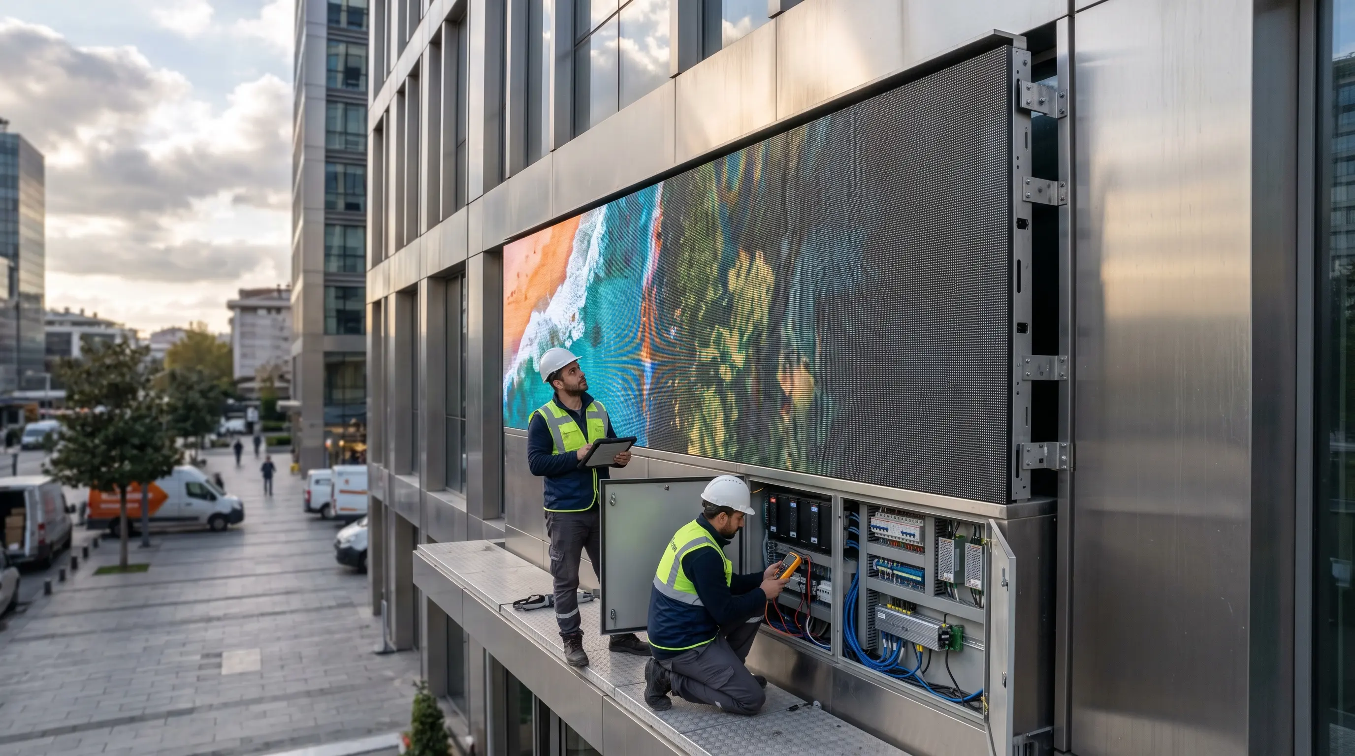 Outdoor LED Ekran Kaç Nit Olmalı?