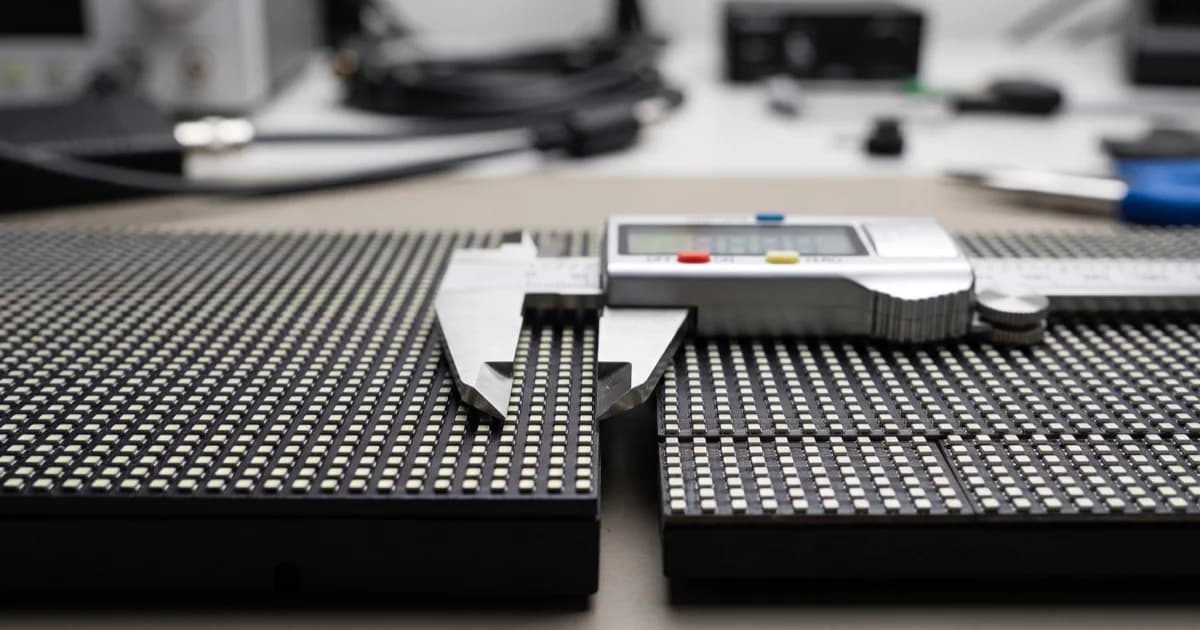 P1.8 mi P1.86 mı? LED Ekranlarda Yuvarlatılmış ve Gerçek Pixel Pitch Farkı