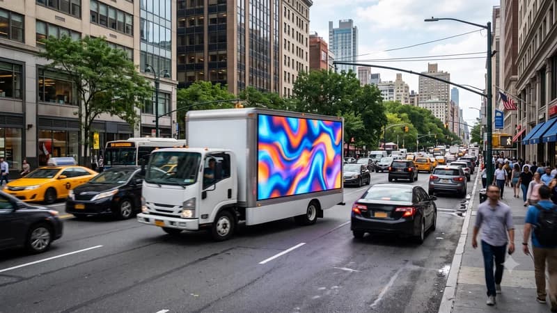 Gezici Reklam Kampanyalarında Mobil LED Ekran Kullanımı