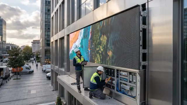 Outdoor LED Ekran Kaç Nit Olmalı?