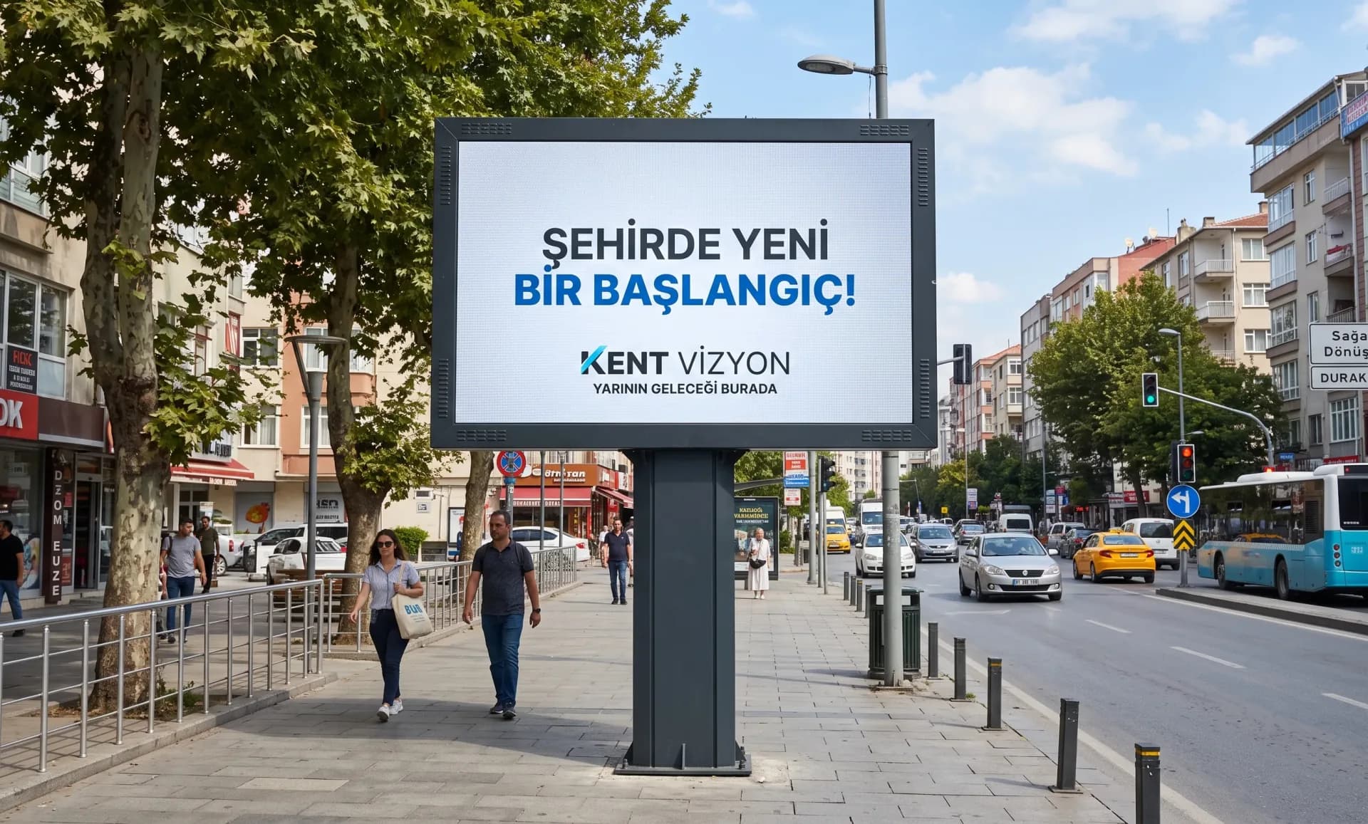 P5 dış mekan LED ekran