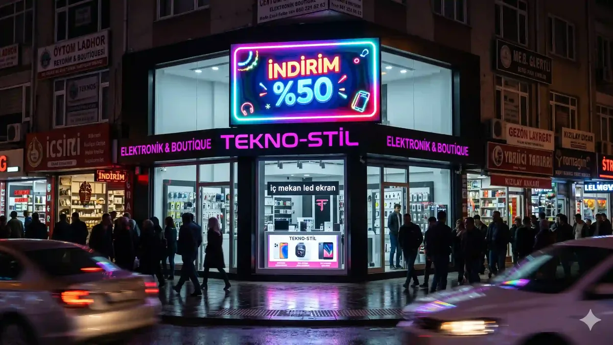 Ankara Esnafı LED Tabela Fiyatları
