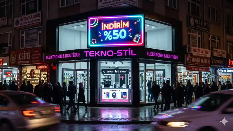 Ankara Esnafı LED Tabela Fiyatları