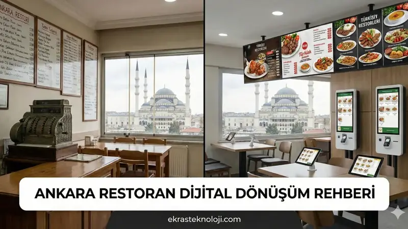 Ankara'da Restoran İşletmeleri için Dijital Dönüşüm Rehberi 2026