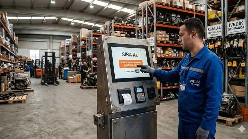 İvedik ve Batıkent'teki Yoğun İşletmelerde Sıra Beklemeye Son: Akıllı Sıramatik ve Ödeme Kioskları