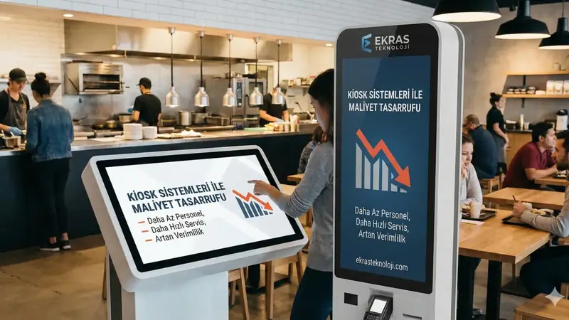 Self-Servis Kiosk Sistemleri ile Personel Maliyetlerini Nasıl %40 Azaltırsınız?