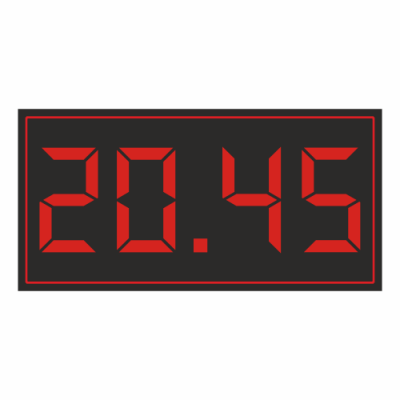 Benzinlik Fiyat Panosu 32x64