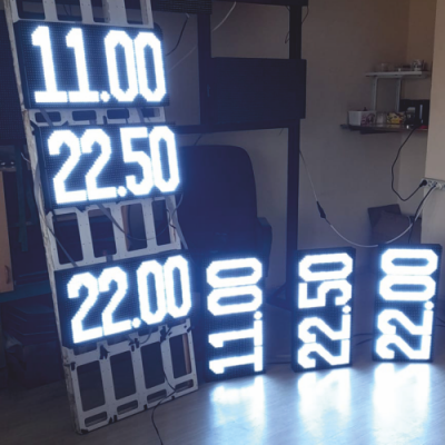 Kumandalı Benzinlik Fiyat Panosu Takım