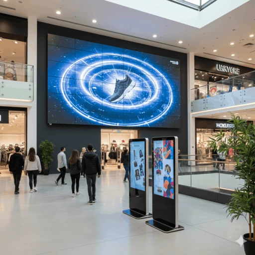 Mağaza ve AVM için dijital ekran çözümleri