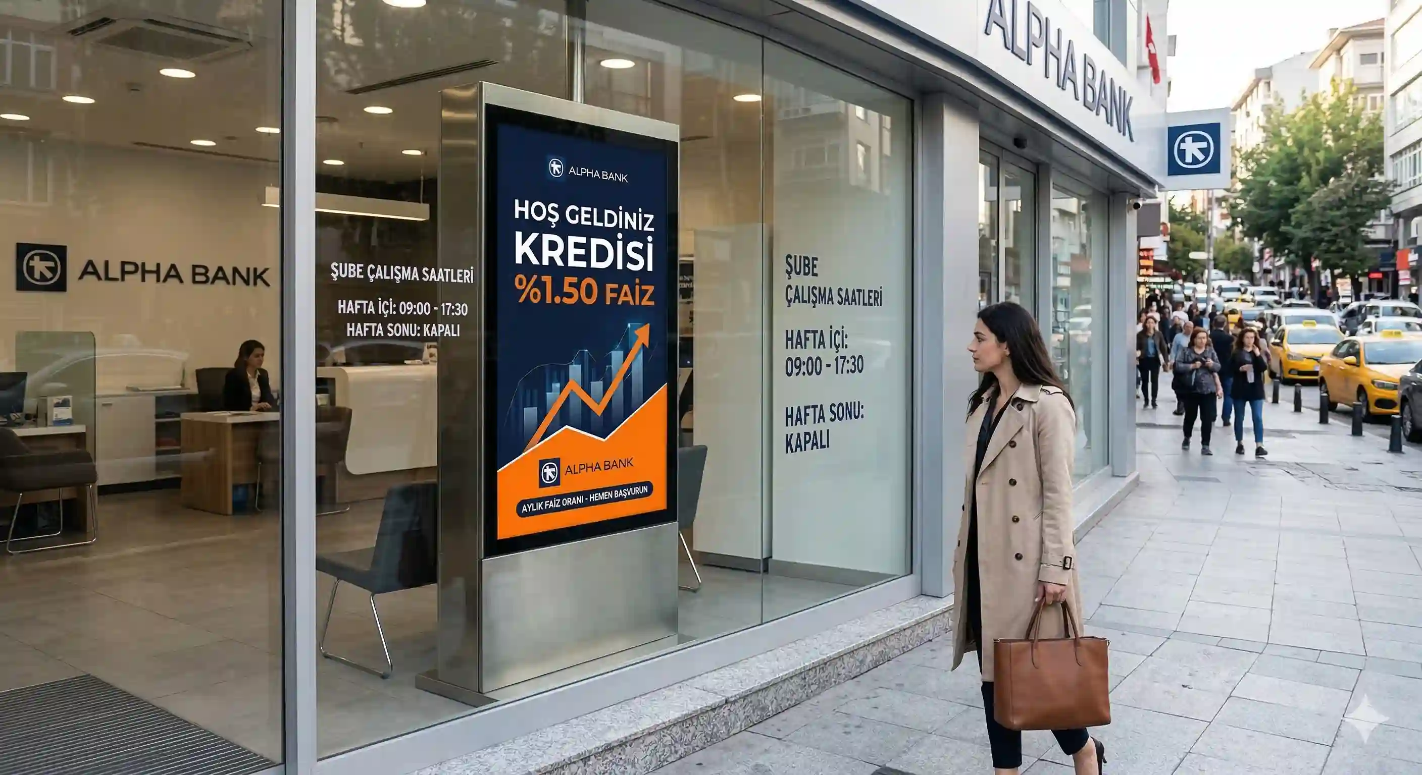 Totem Ekranlar - Finans sektörü için dijital ekran çözümü