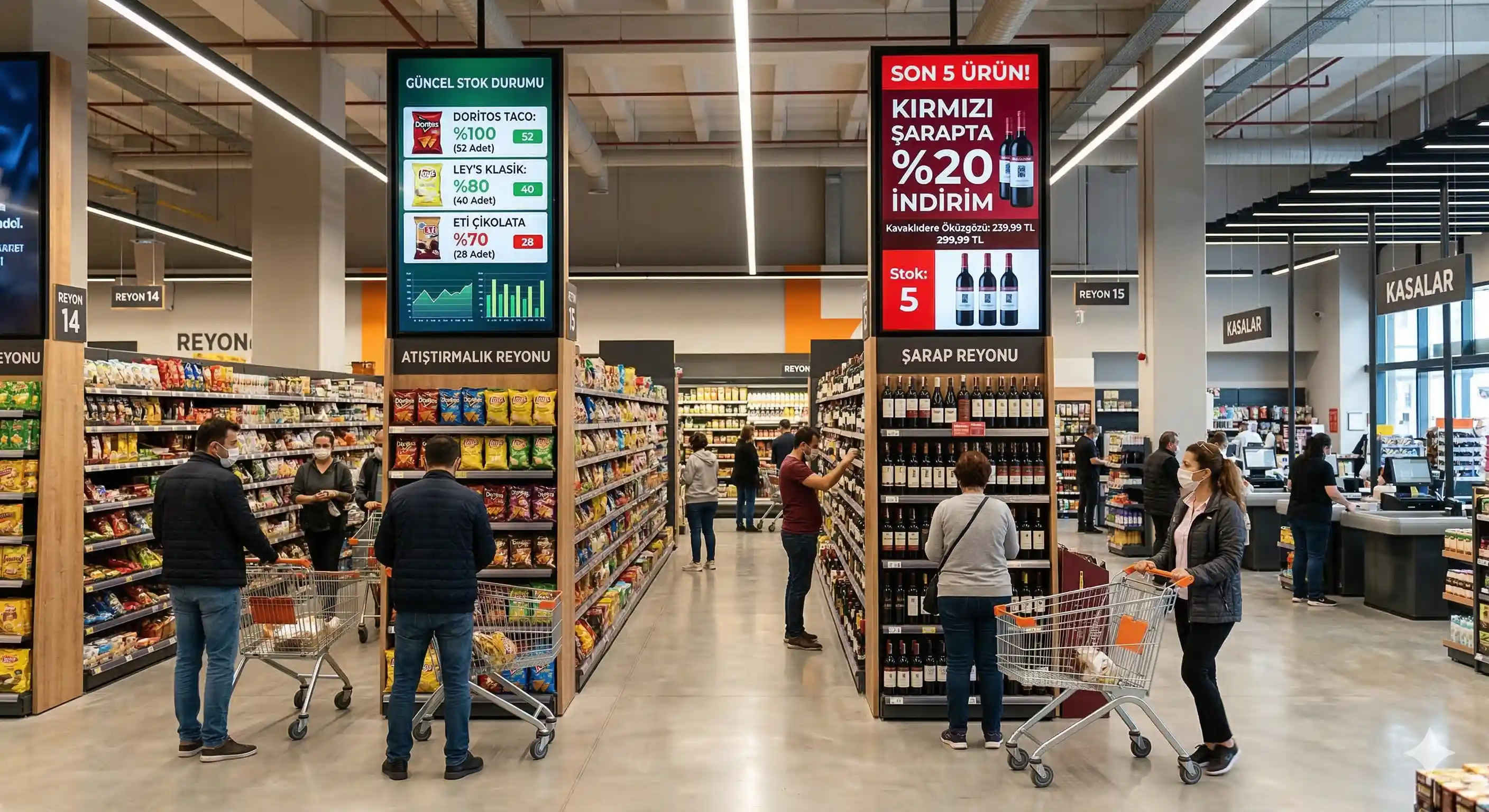 Digital Signage - Mağaza ve AVM için dijital ekran çözümü