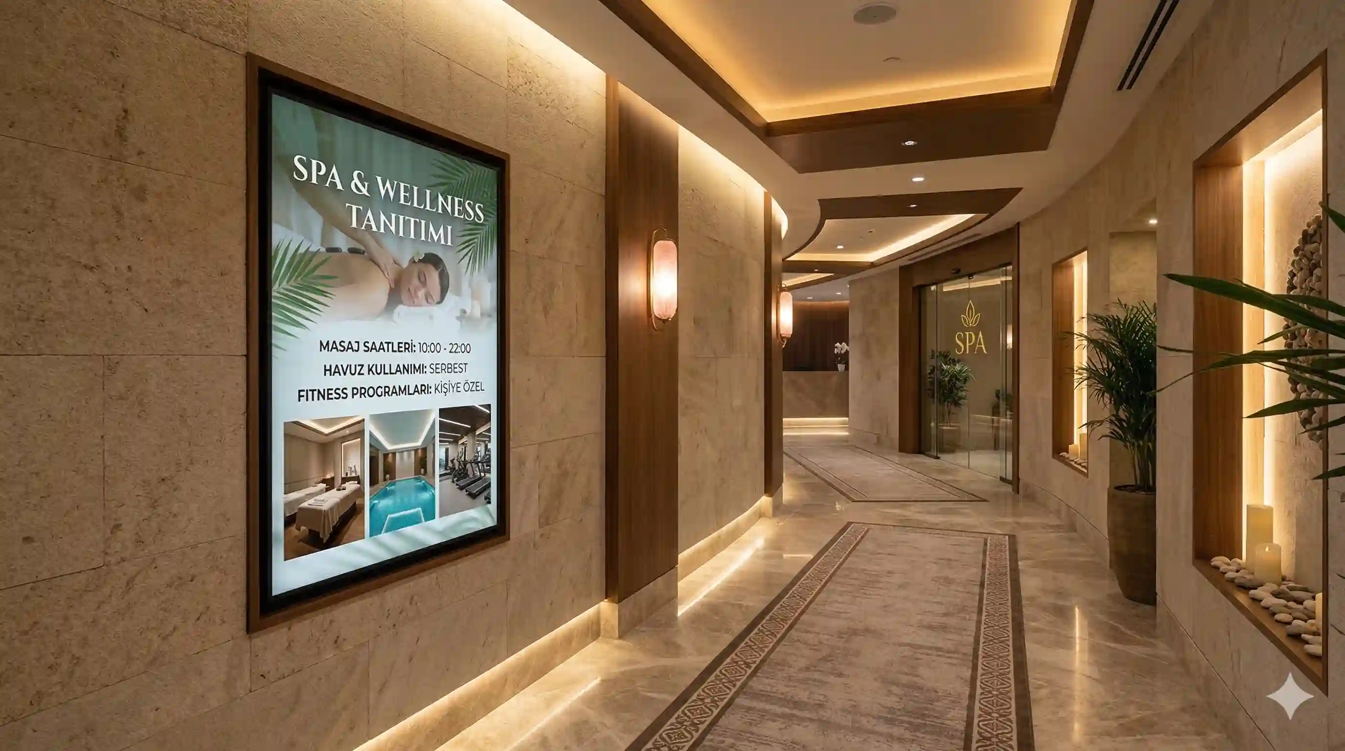 Digital Signage - Otel ve konaklama için dijital ekran çözümü
