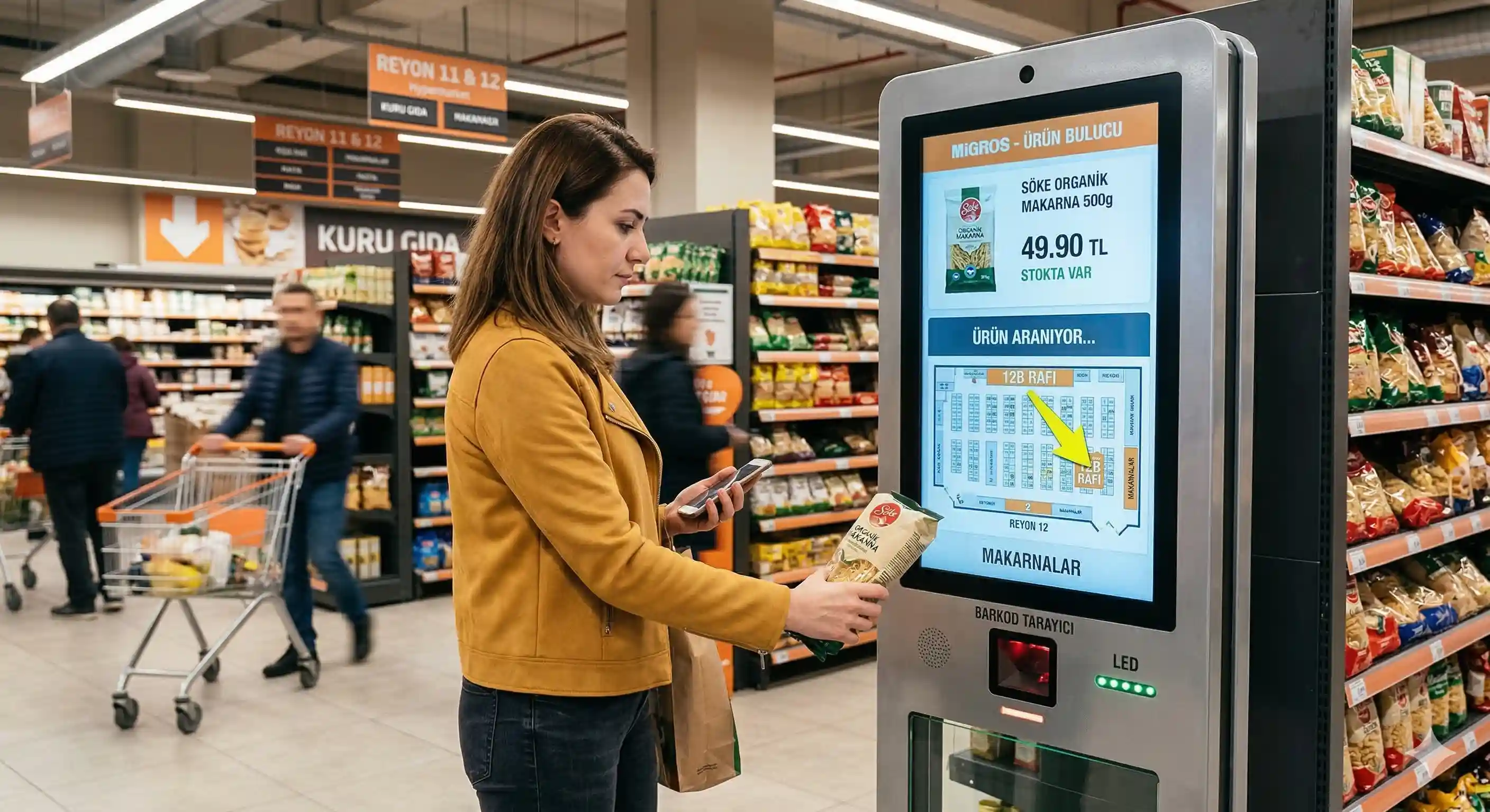 Totem Ekranlar - Perakende mağazalar için dijital ekran çözümü