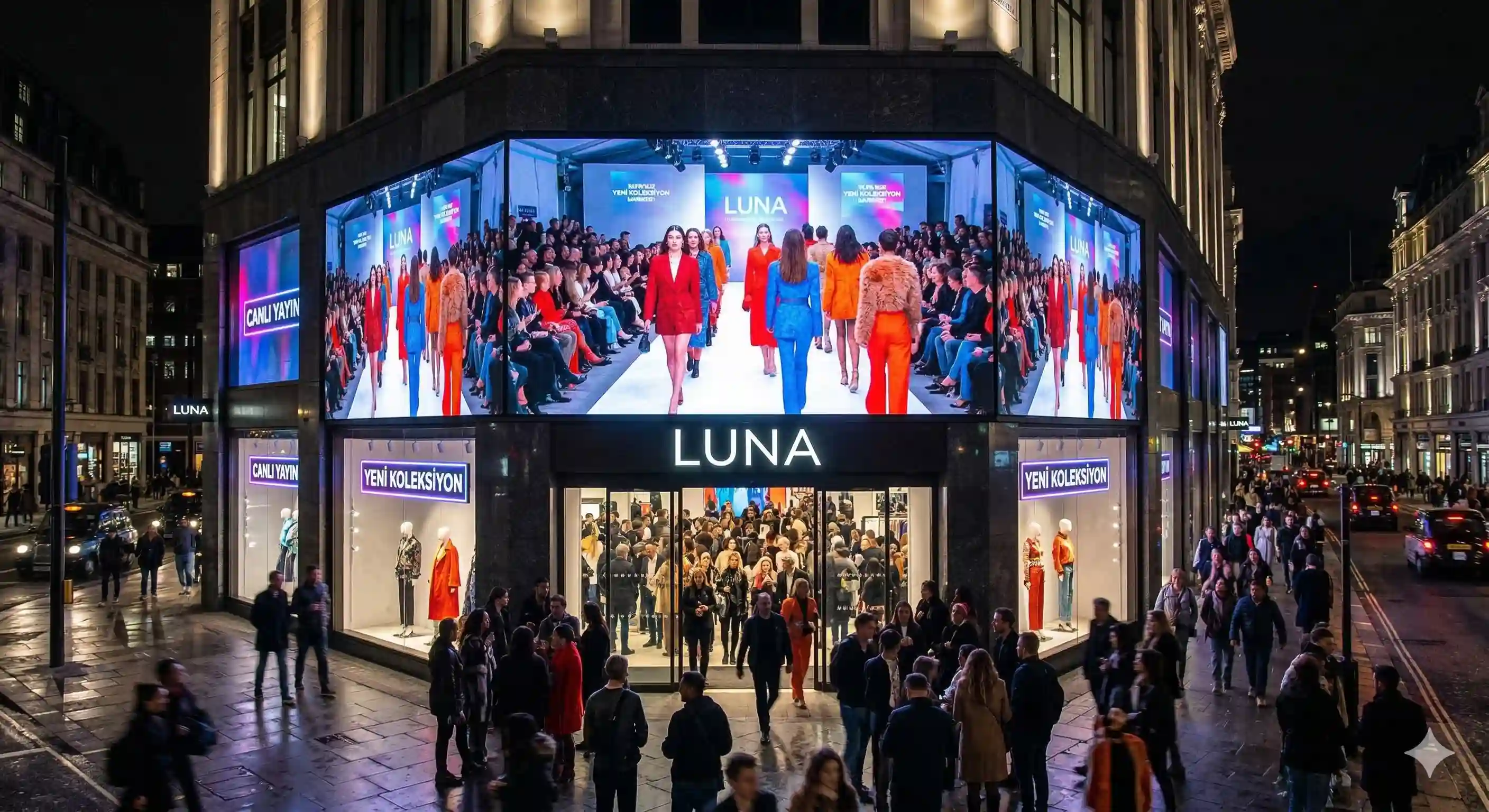 Videowall - Perakende mağazalar için dijital ekran çözümü