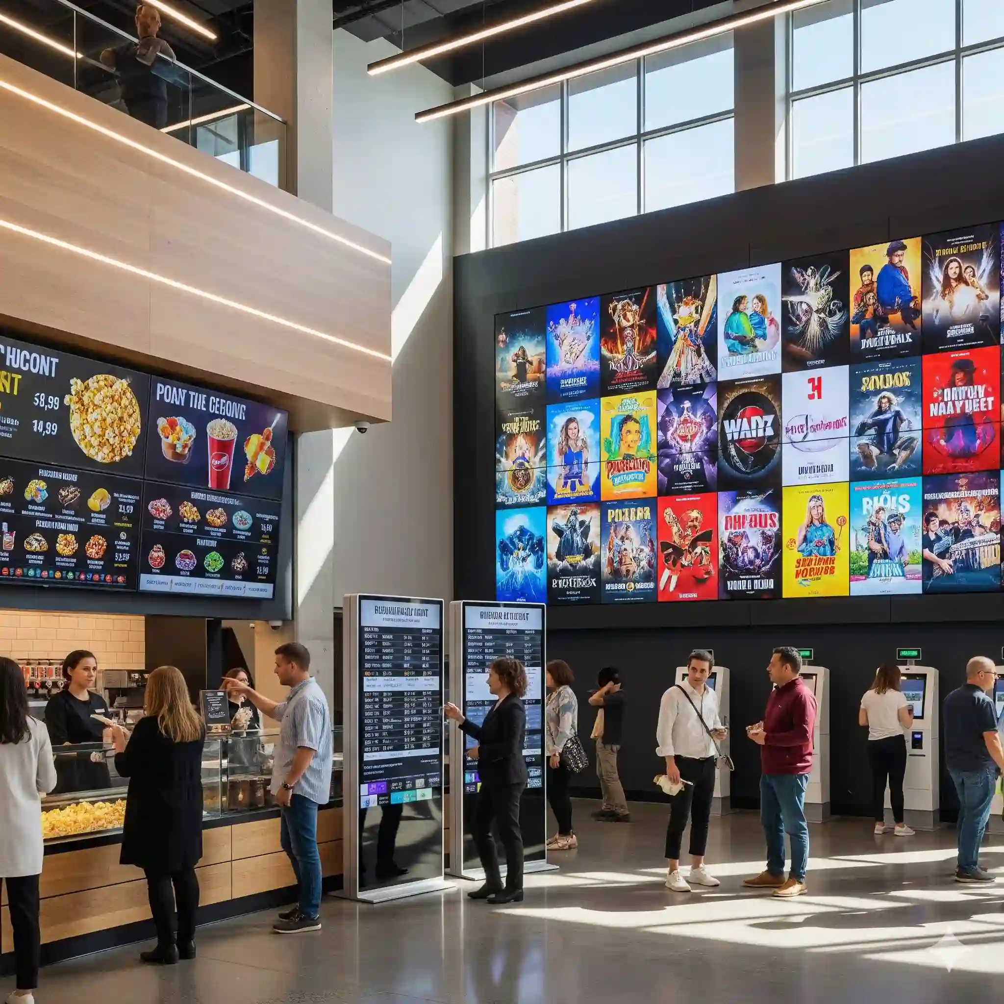 Sinema ve etkinlik mekanları için dijital ekran çözümleri