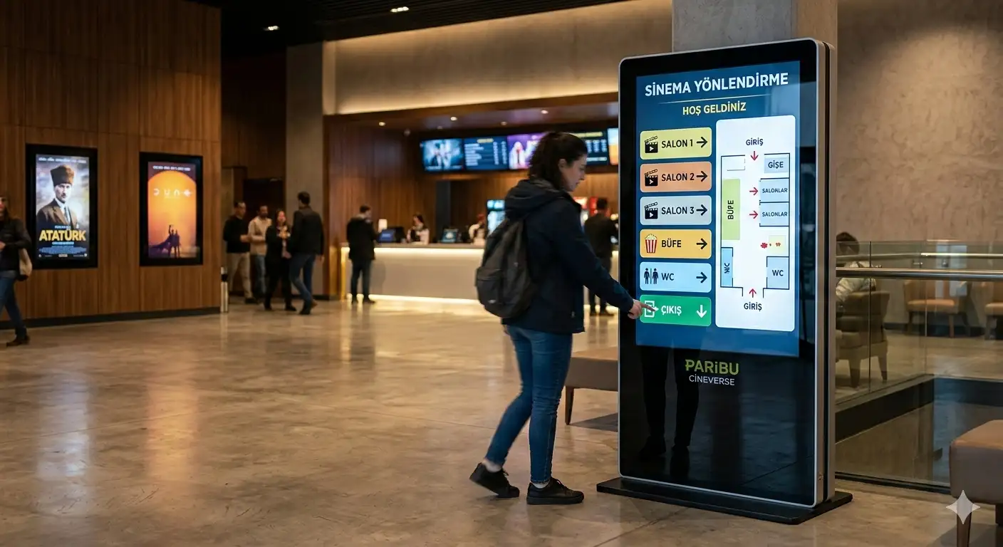 Totem Ekranlar - Sinema ve kültür mekanları için dijital ekran çözümü